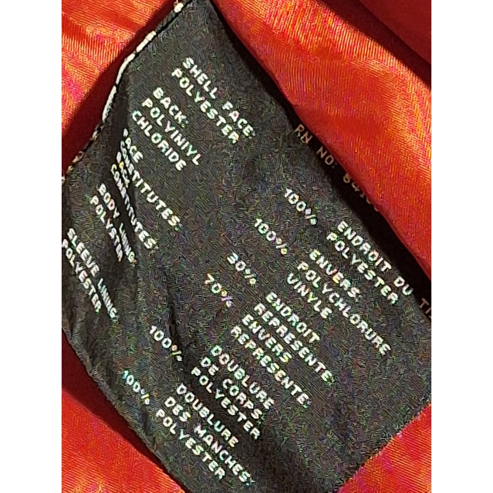 Marc New York Andrew Marc Red Full Zip Snap Field Jacket Mens L Utility Spring - Picture 7 of 15